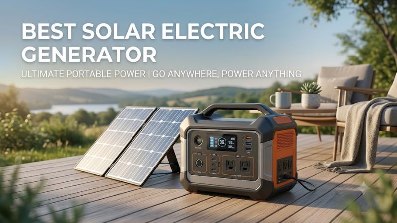 How to Choose the Right Best Solar Electric Generator
