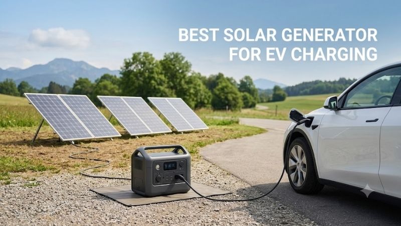 How to Choose the Right Best Solar Generator For Ev Charging