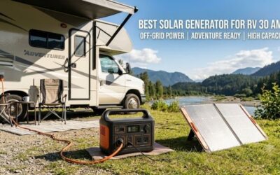 Best Solar Generator For Rv 30 Amp: Top Off-Grid Power Rig