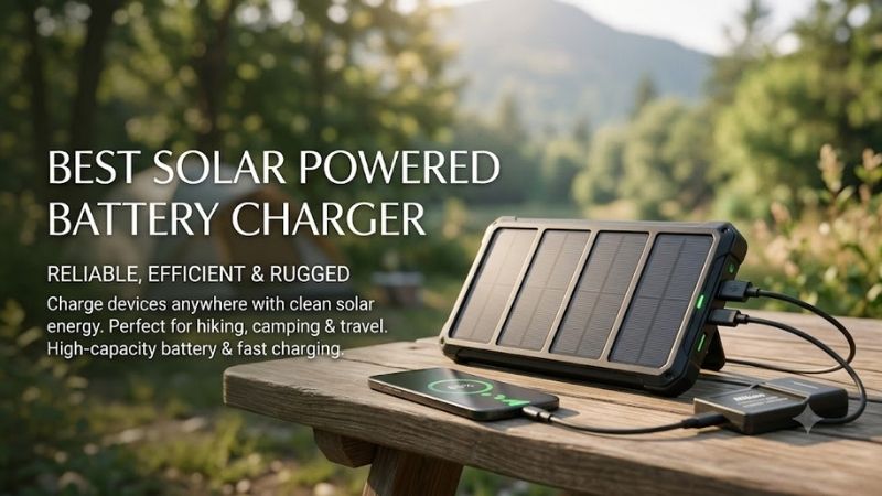 How to Choose the Right Best Solar Powered Battery Charger