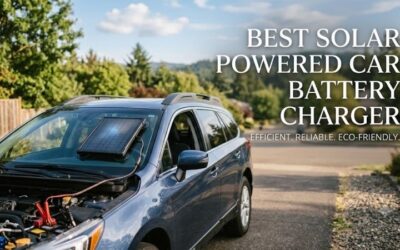 Best Solar Powered Car Battery Charger Options for 2026