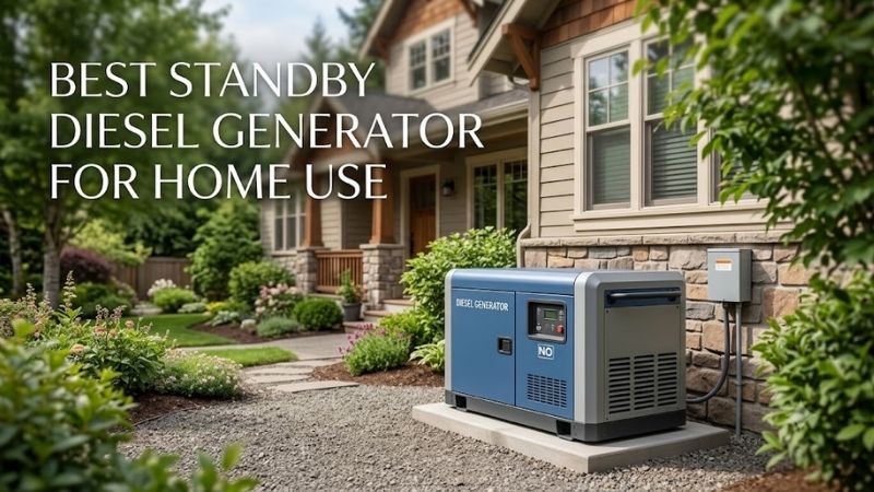 How to Choose the Right Standby Diesel Generator For Home Use