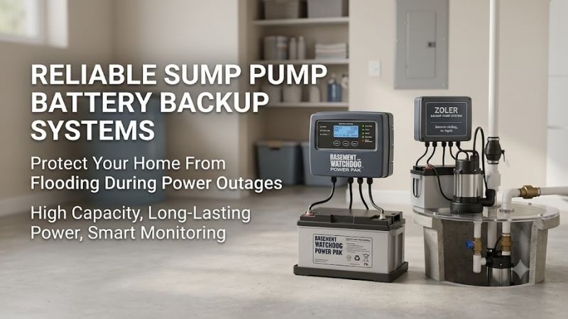 How to Choose the Right Best Sump Pump Battery Backup Systems