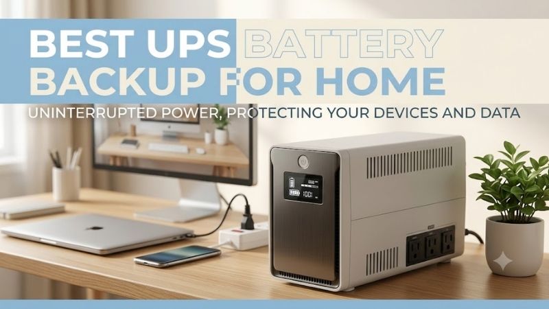 How to Choose the Right Best Ups Battery Backup For Home