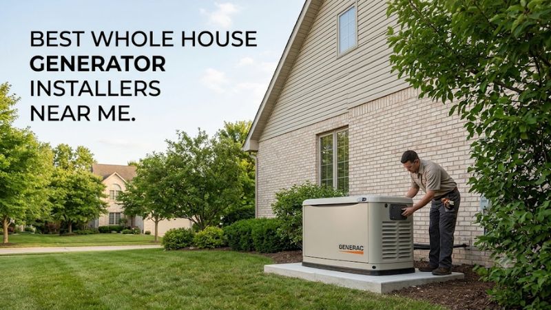 How to Choose the Right Best Whole House Generator Installers Near Me