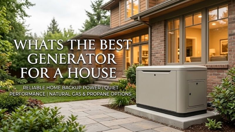 How to Choose the Right Generator for Your Residence