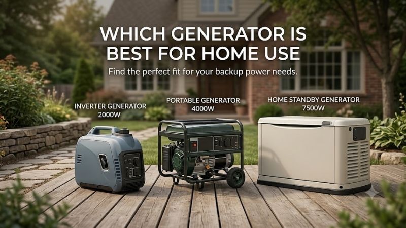 How to Choose the Right Generator for Home Backup Needs